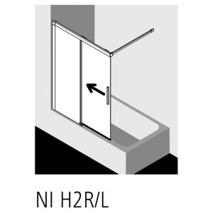 Kermi 2535898 spatwaterdichting 1 x 98,5cm